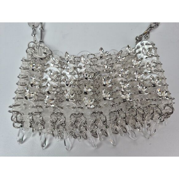 Paco Rabanne Clear Disc 1969 Nano Crystal Resin Bag - Picture 2 of 5